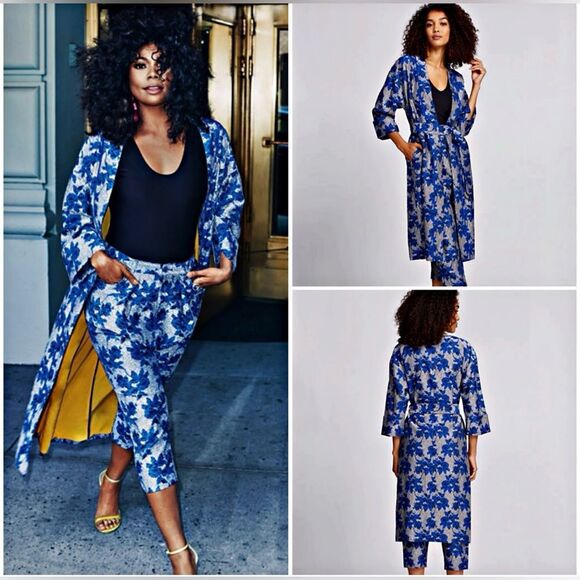 Gabrielle Union Jacquard Robe - Picture 1 of 8